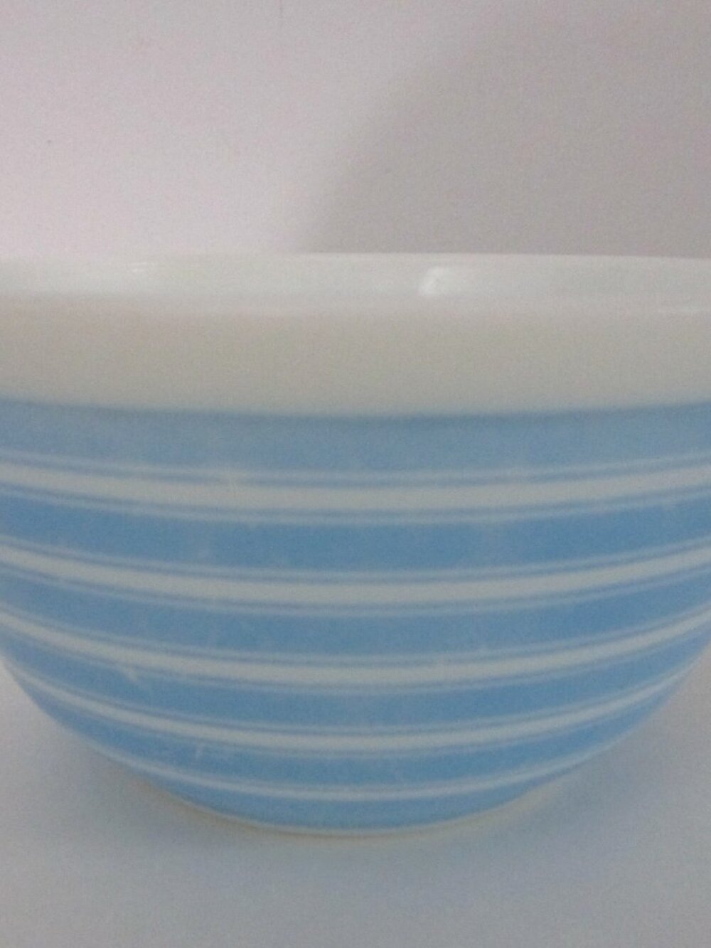 Rainbow Stripe Blue Vintage Mixing Bowl 402 Ovenware Kitchen - Picture 4 of 12